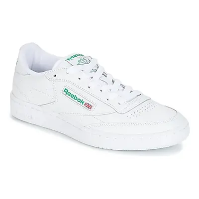 Reebok Classic CLUB C 85 men's Shoes (Trainers) in White