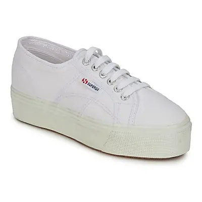 Superga 2790 LINEA UP AND women's Shoes (Trainers) in White