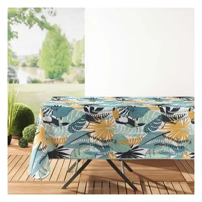 Douceur d intérieur NAPPE RECTANGLE 150 x 240 CM POLYESTER IMPRIME BRAZILIA MENTHE/B 's Tableclo