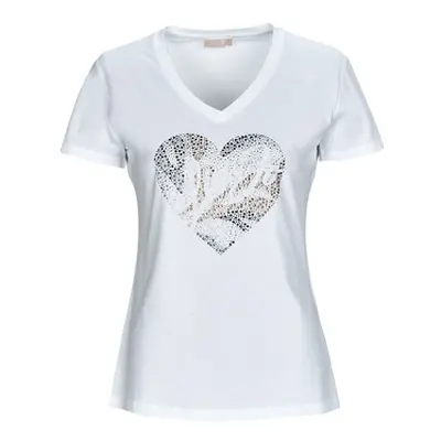 Liu Jo WF3080 women's T shirt in White