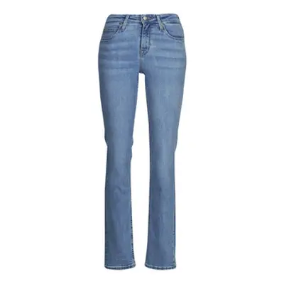 Lee MARION STRAIGHT women's Jeans in Blue