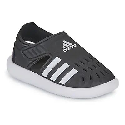 Adidas WATER SANDAL I girls's Children's Shoes (Trainers) in Black