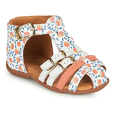 GBB RIVIERA girls's Children's Sandals in Orange