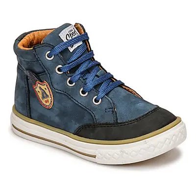 GBB NATHAN boys's Children's Shoes (High-top Trainers) in Blue