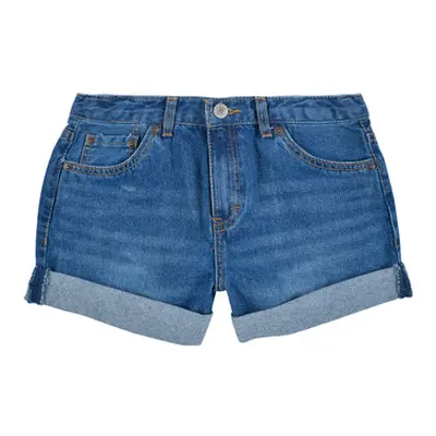 Levis GIRLFRIEND SHORTY SHORT girls's Children's shorts in Blue