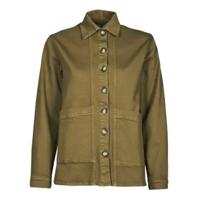 Betty London OVEST women's Denim jacket in Green