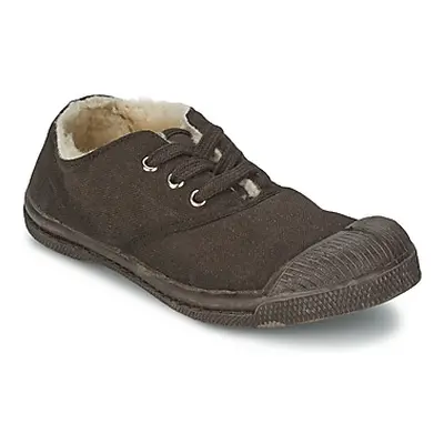 Bensimon TENNIS FOURREES boys's Children's Shoes (Trainers) in Brown