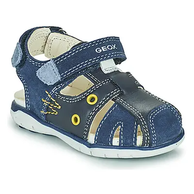 Geox SANDAL DELHI BOY boys's Children's Sandals in Blue