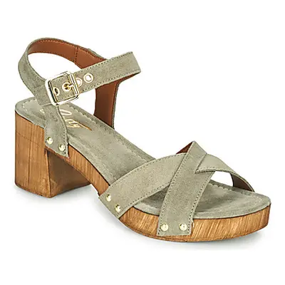 Betty London LOLLA women's Sandals in Kaki