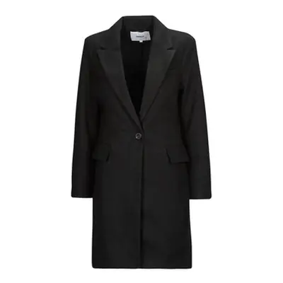 Only ONLNANCY LIFE COAT CC OTW women's Coat in Black