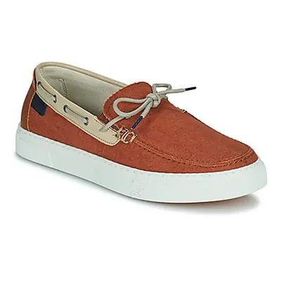 Fluchos NIKO men's Boat Shoes in Brown