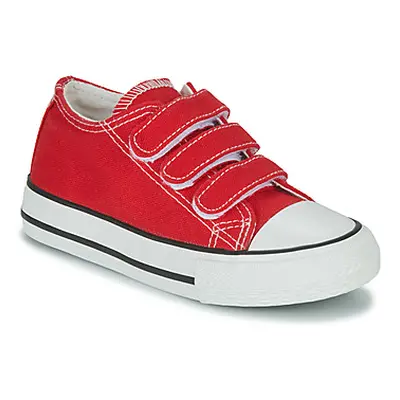 Citrouille et Compagnie SAUTILLE boys's Children's Shoes (Trainers) in Red