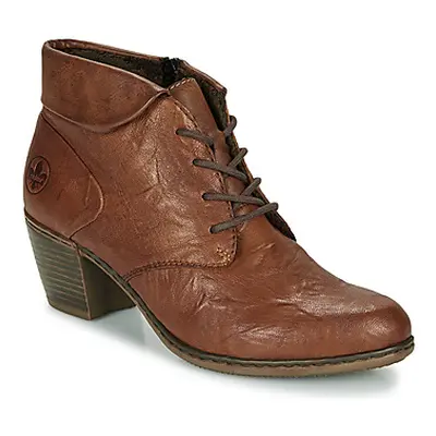 Rieker TESMAN women's Low Ankle Boots in Brown