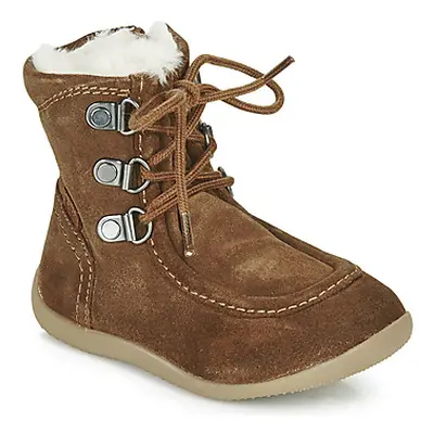 Kickers BAMARA boys's Children's High Boots in Brown