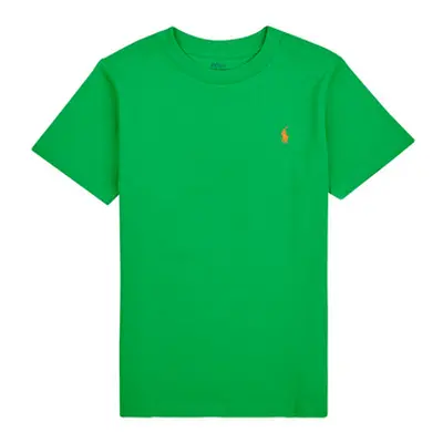 Polo Ralph Lauren SS CN-TOPS-T-SHIRT girls's Children's T shirt in Green