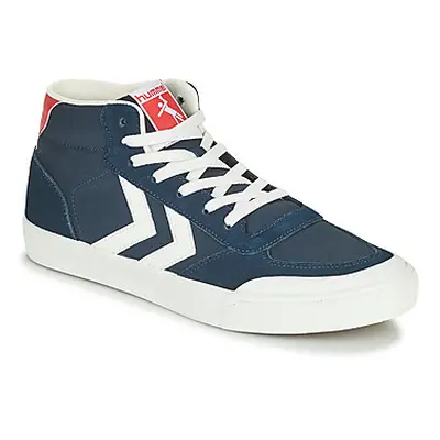 Hummel STADIL 3.0 CLASSIC HIGH men's Shoes (High-top Trainers) in Blue