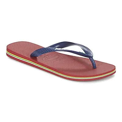 Havaianas BRASIL LOGO men's Flip flops / Sandals (Shoes) in Blue