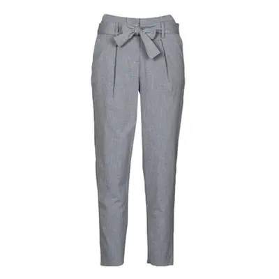 Only ONLNICOLE women's Trousers in Grey