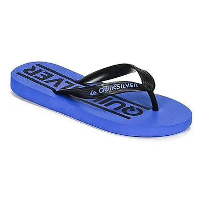 Quiksilver JAVA WORDMARKYT B SNDL XKBK boys's Children's Flip flops / Sandals in Black