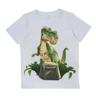 Name it NMMGIGANTOSAURUS boys's Children's T shirt in White