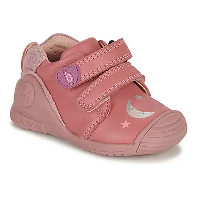 Biomecanics BIOGATEO CASUAL girls's Children's Shoes (Trainers) in Pink