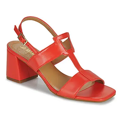 JB Martin VITALIE women's Sandals in Red