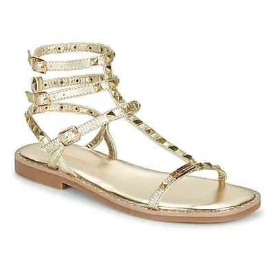 Les Tropéziennes par M Belarbi CORALIE women's Sandals in Gold