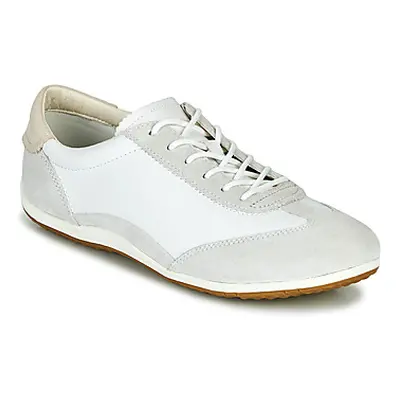 Geox D VEGA women's Shoes (Trainers) in White