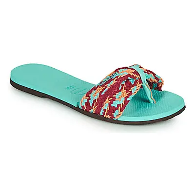 Havaianas YOU ST TROPEZ MESH women's Flip flops / Sandals (Shoes) in Blue