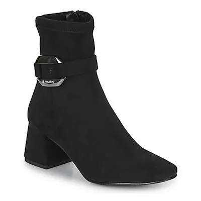 JB Martin VAGUE women's Low Ankle Boots in Black