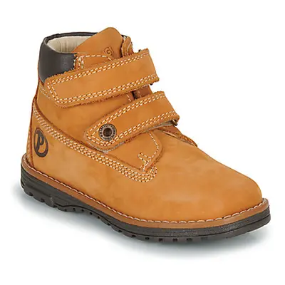 Primigi PLAY CASUAL boys's Children's Mid Boots in Brown