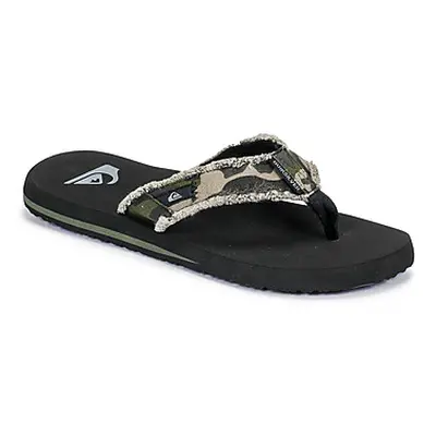 Quiksilver MONKEY ABYSS M SNDL XGCK men's Flip flops / Sandals (Shoes) in Green