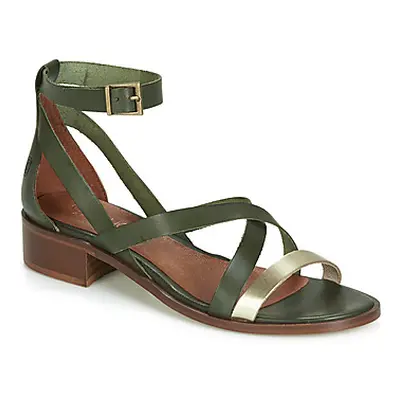 Casual Attitude COUTIL women's Sandals in Green