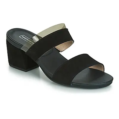 Wonders ZAPAJO women's Mules / Casual Shoes in Black