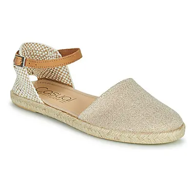 Casual Attitude ONINA women's Espadrilles / Casual Shoes in Gold