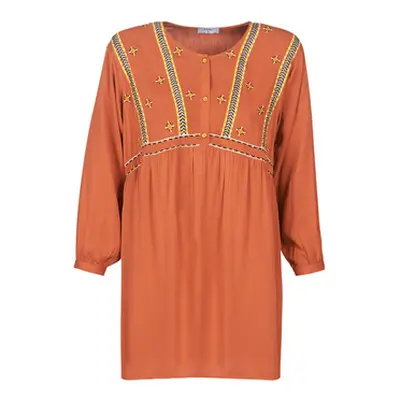 Betty London LOULIA women's Dress in Orange