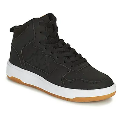 Kappa SEATTLE MID boys's Children's Shoes (High-top Trainers) in Black