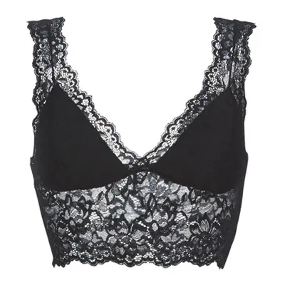 Pieces PCLINA women's Triangle bras and Bralettes in Black