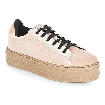 Victoria DEPORTIVO TERCIOPELO/CARAM women's Shoes (Trainers) in Beige