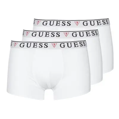 Guess BRIAN BOXER TRUNK PACK X3 men's Boxer shorts in White