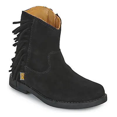 Citrouille et Compagnie NEW 56 girls's Children's Mid Boots in Black