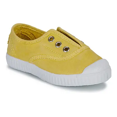 Citrouille et Compagnie WOODEN boys's Children's Shoes (Trainers) in Yellow