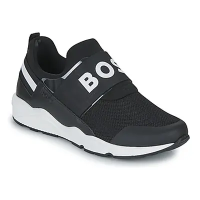 BOSS J29335-09B-J boys's Children's Shoes (Trainers) in Black