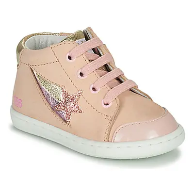 GBB ALENA girls's Children's Shoes (High-top Trainers) in Pink