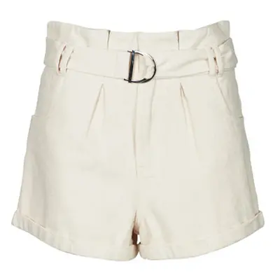 Betty London ODILE women's Shorts in Beige