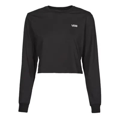 Vans JUNIOR V LS CROP women's in Black