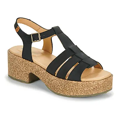 El Naturalista ARBEQUINA women's Sandals in Black