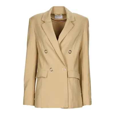 Guess DAFNE BLAZER women's Jacket in Beige