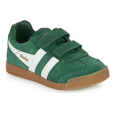 Gola HARRIER VELCRO girls's Children's Shoes (Trainers) in Green