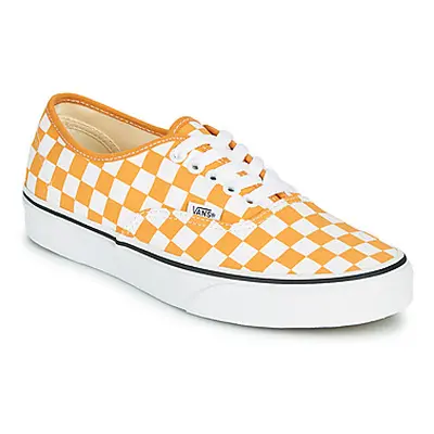 Vans AUTHENTIC women's Shoes (Trainers) in Yellow